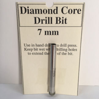 7 mm Diamond Core Glass Drill Bit