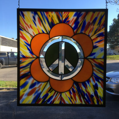 Peace Bevel Cluster Panel