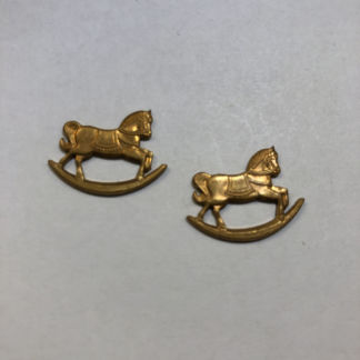 Brass Rocking Horse #1269