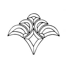 Clear Beveled Glass Cluster - C08