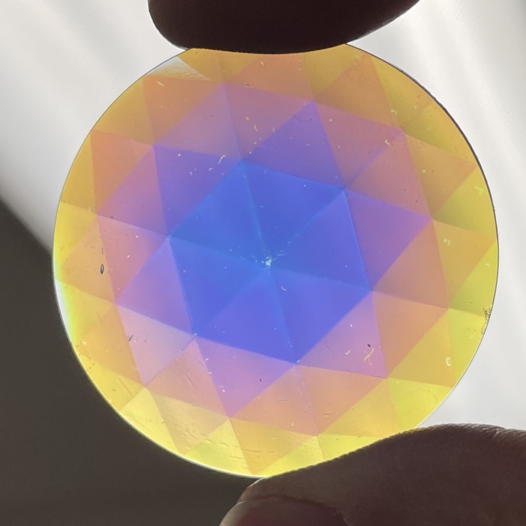 Dichroic 40mm Round Jewel BR40-05 - Image 4