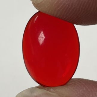 Smooth Oval Jewel DC1813-10 Red