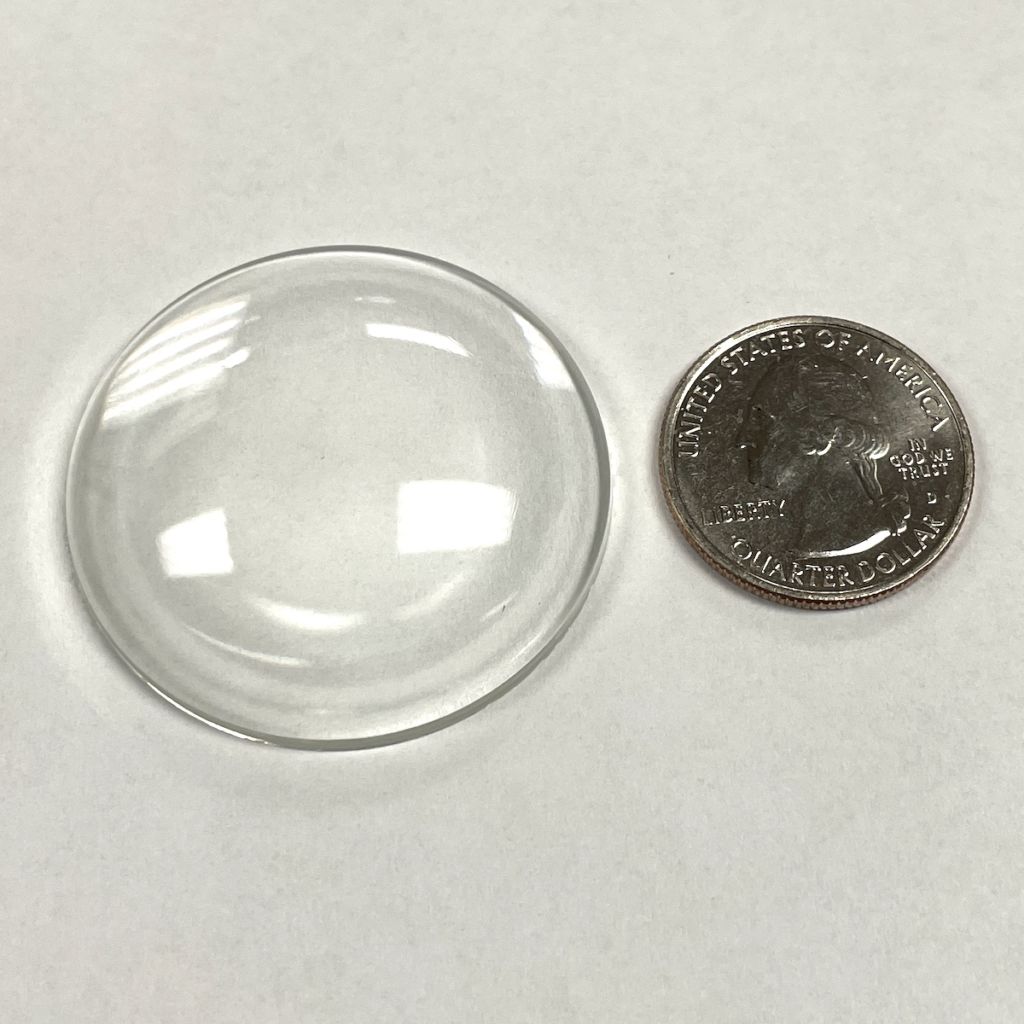 Smooth 40mm Round Jewel FB40-01 Clear - Image 2
