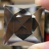 Faceted Square 25mm Jewel - Clear FQ25-01