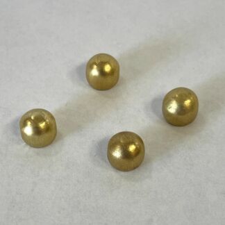 Brass Hollow Ball Box Feet Set of 4 - #7560