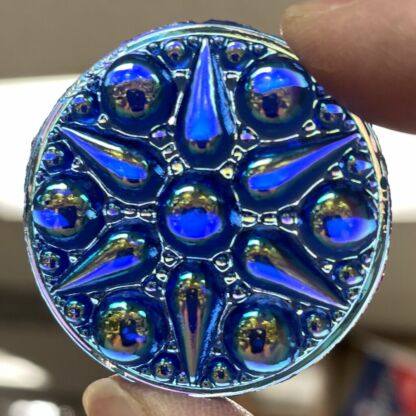 Dichroic Fancy 42mm Jewel BC42-04 Blue - Image 3