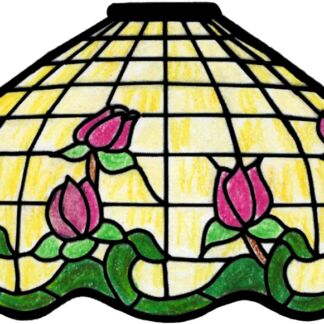 Worden C20-5 Rose Border Lamp Pattern