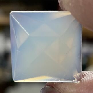 Faceted Square 18mm Jewel - Opal FQ18-11