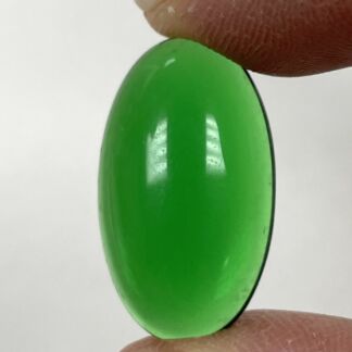 Oval Smooth Jewel - HM2414-03 Green