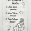 94071CF Grandma's Rules Beveled Mirror - Image 4