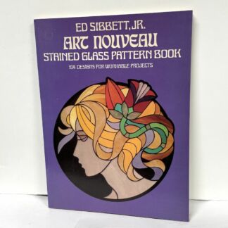 Art Nouveau Stained Glass Pattern Book