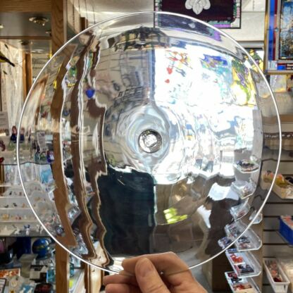 Handblown Rondel Clear K3310 (250mm/10")
