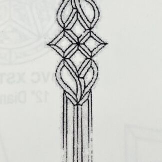 Clear Beveled Glass Cluster - HAS12