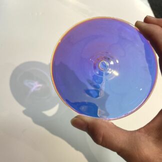 Handblown Rondel Dichroic 100mm DCR100-01